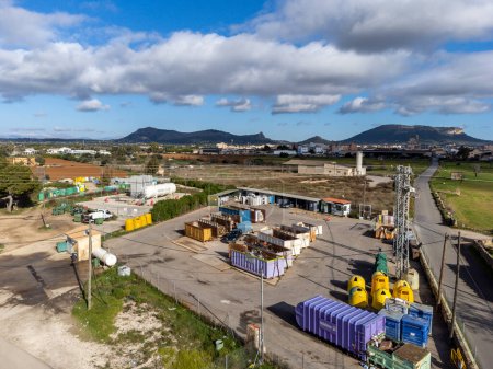 Foto de Punt Verd Son Gall, gestión de residuos, llucmajor, Mallorca, Islas Baleares, España - Imagen libre de derechos