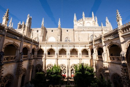 Photo for Claustro Alto, Monasterio de San Juan de los Reyes, Toledo, Castilla-La Mancha, Spain - Royalty Free Image