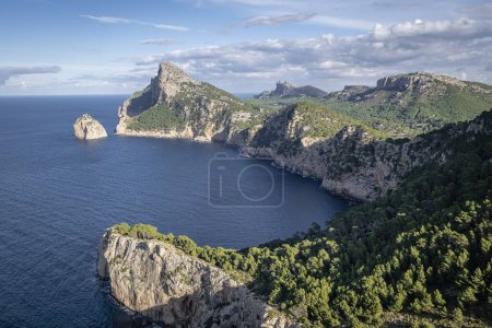 Colomer viewpoint, Mirador de sa Creueta, Formentor, Mallorca, Balearic Islands, Spain