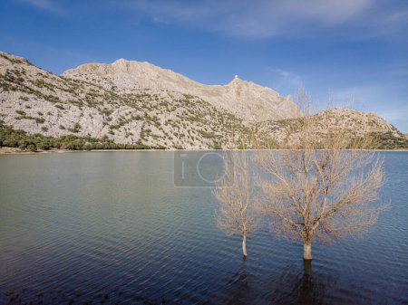 Téléchargez les photos : Cuber reservoir, Fornalutx, Majorque, Îles Baléares, Espagne - en image libre de droit