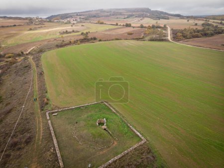 Photo for Dolmen of the Cotorrita, Neolithic, municipality of Los Altos, Las Merindades, Burgos, Spain - Royalty Free Image