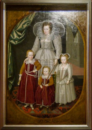 Téléchargez les photos : Portrait d'Anne, dame Wentworth, Nins, portraits d'enfants s. XVI-XIX, Musée Sa Bassa Blanca (msbb - en image libre de droit