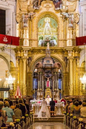 Téléchargez les photos : Basilique de Santa Maria, XVIIe siècle, Baroque valencien, Elche, Communauté valencienne - en image libre de droit