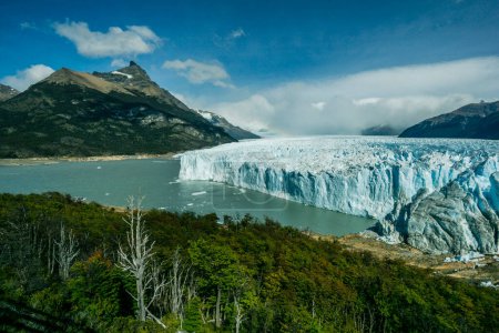 Téléchargez les photos : Glacier Perito Moreno, Parc national de Los Glaciares, département du Lago Argentino, province de Santa Cruz, Argentine, Patagonie, cône sud, Amérique du Sud - en image libre de droit