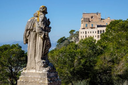 Téléchargez les photos : Santuario de Sant Salvador, Felanitx, Majorque, îles Baléares, Espagne - en image libre de droit