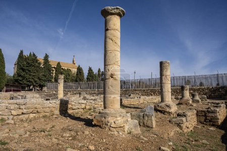Foto de Ciudad romana de Pollentia, casa de la cabeza de bronce, Alcudia, Mallorca, Islas Baleares, España - Imagen libre de derechos