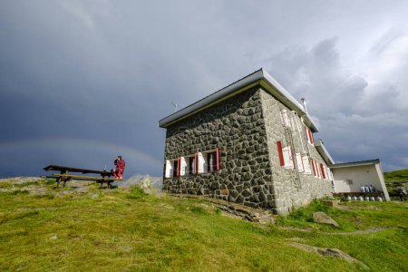 Foto de Refugio de los Pirineos, Parque Nacional de los Pirineos, Pirineos Atlánticos, Francia - Imagen libre de derechos