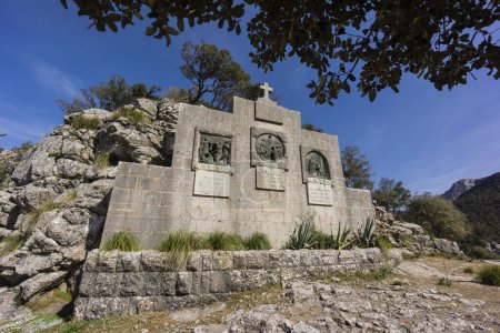 Photo for Santuario de LLuc, siglo XVII, monte de los misterios, Escorca, Sierra de Tramuntana, Mallorca, balearic islands, spain, europe - Royalty Free Image