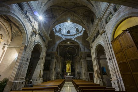 Téléchargez les photos : Iglesia de Santa Magdalena, fundada en el siglo XIV y reconstrucida en 1740, Palma, Majorque, islas baleares, Espagne - en image libre de droit