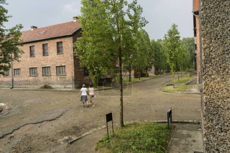 Photo for Campo de concentracion de Auschwitz I, museo estatal, Oswiecim, Polonia,  eastern europe - Royalty Free Image