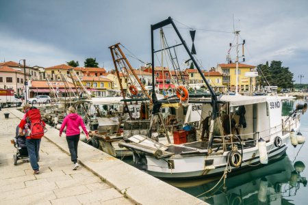 Photo for Puerto de Novigrad, peninsula de Istria, Croacia, europa - Royalty Free Image