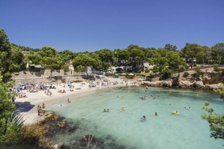 Foto de Playa de Bendinat, Calvia, Mallorca, islas baleares, España - Imagen libre de derechos