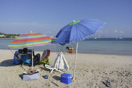 Téléchargez les photos : Playa de Alcudia, islas baleares, Espagne - en image libre de droit