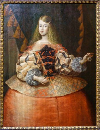 Photo for Infanta Maria Teresa of Spain, 1665, attributed to Francisco Ignacio Ruiz de la Iglesia, Spanish School, Nins, portraits of children s. XVI-XIX, Sa Bassa Blanca Museum (msbb - Royalty Free Image