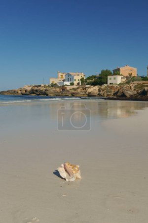 Foto de Playa Es Trenc. Campos. Migjorn.Mallorca.Islas Baleares. España. - Imagen libre de derechos