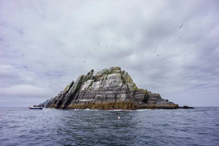 Téléchargez les photos : Sceilg Bheag, Skellig Rock Small, Irlande, Royaume-Uni - en image libre de droit