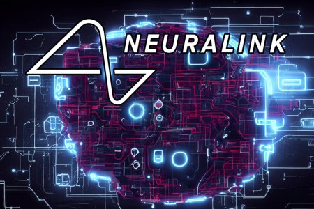Neuralink. Elon Musk künstliche Intelligenz. Neuralink verfügt über ein Gerät, das Patienten mit neurologischen Behinderungen behandeln kann. Es ist ein Implantat mit einer Reihe von Drähten und Elektroden.