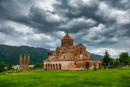 Medieval Odzun monastery in the Odzun village of the Lori Province of Armenia.