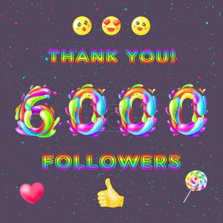 6000 followers, thank you!