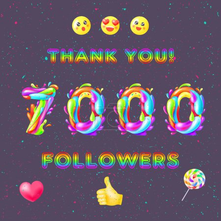 7000 Follower, danke!