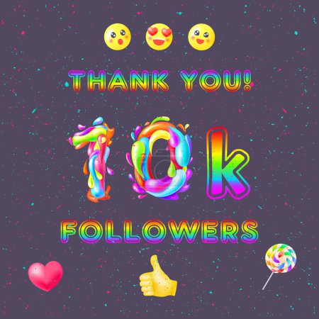 10000 Follower, danke!