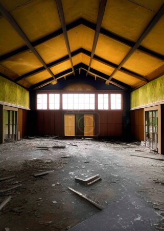Foto de Fábrica abandonada en la ciudad - Imagen libre de derechos