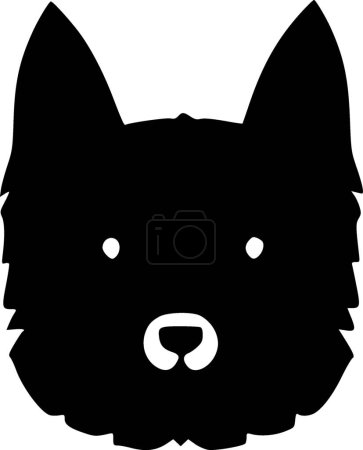Photo for Dog. web icon simple illustration - Royalty Free Image