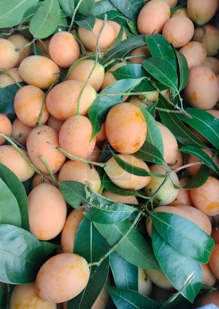 Foto de Fruta fresca de Maprang en el mercado - Imagen libre de derechos