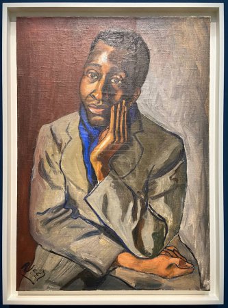 Photo for Centre Beaubourg and the Alice Neel painting exposition. - Royalty Free Image