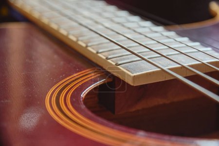 Photo for Part of an old guitar. - Royalty Free Image