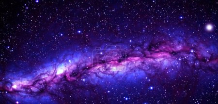 Foto de Nebulosa del espacio profundo y galaxia Estrellas El universo está lleno de estrellas Ilustración 3D - Imagen libre de derechos