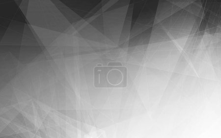 Photo for Abstract geometric white and gray Background. with space for concept design Technology and modern. - Royalty Free Image