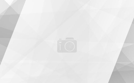 Photo for Abstract geometric white and gray Background. with space for concept design Technology and modern. - Royalty Free Image