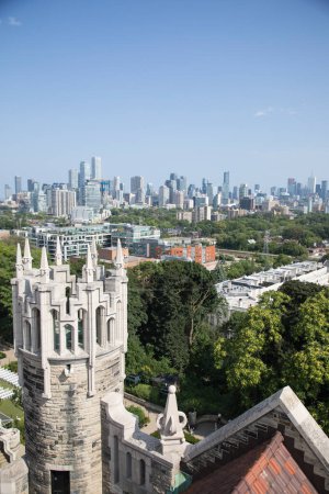 Photo for Beautiful view of Downtown Toronto and Casa Loma, Canada - Royalty Free Image