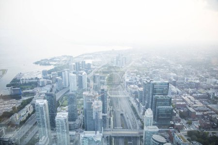 Photo for Beautiful view of Downtown from CN Tower in Toronto, Canada - Royalty Free Image