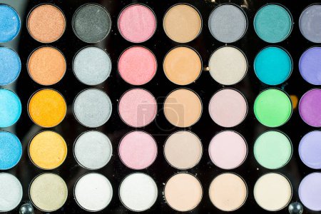 Photo for Set of colorful makeup colors - Royalty Free Image