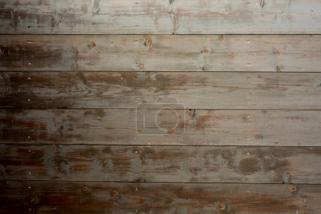 Photo for The brown old wood texture with knot - Royalty Free Image