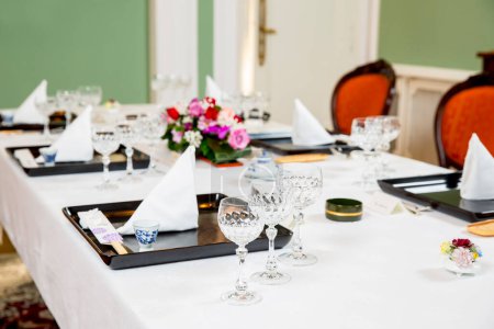 Photo for A table setting for a oriental dinner - Royalty Free Image