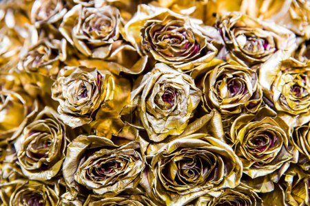 Téléchargez les photos : Rose dorée texture de fond - en image libre de droit