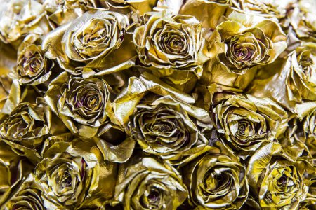 Téléchargez les photos : Rose dorée texture de fond - en image libre de droit