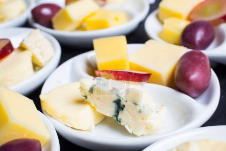 Photo for Variety of cheeses close up - Royalty Free Image