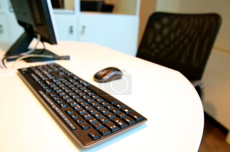 Photo for Computer keyboard and mouse - Royalty Free Image