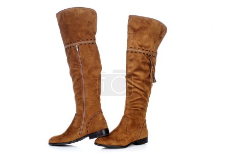 Photo for Women's boots on a white background - Royalty Free Image
