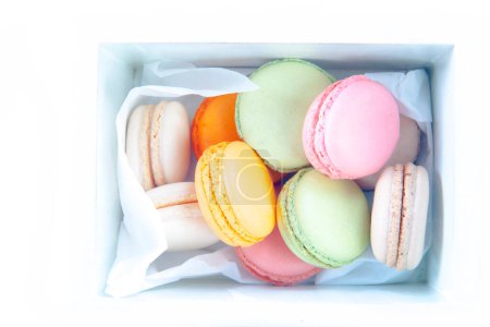 Photo for Set of sweet colorful macarons - Royalty Free Image