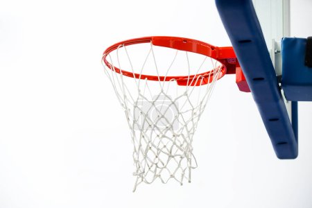 Téléchargez les photos : Basketball cerceau dans le hall - en image libre de droit