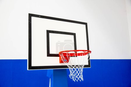 Photo for Basketball hoop in the hall - Royalty Free Image