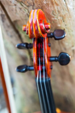 Téléchargez les photos : Beau violon classique en gros plan - en image libre de droit
