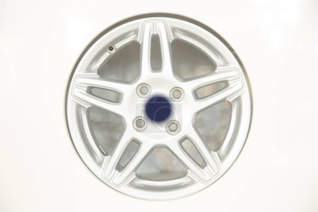 Photo for Car alloy wheel on white background - Royalty Free Image