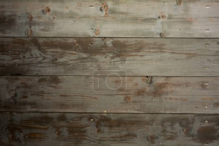 Photo for The brown old wood texture with knot - Royalty Free Image