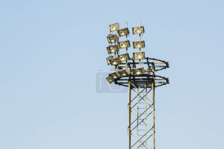 Photo for Spotlight on sports field - Royalty Free Image